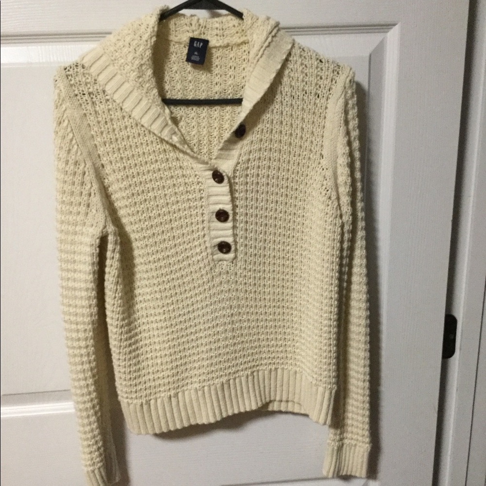 Off white hooded sweater